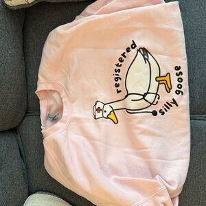 Pink Silly Goose Sweatshirt